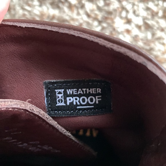 Men’s Size 11 D Allen Edmonds Brown Leather Weatherproof Dalton Wingtip Boots - Picture 6 of 8